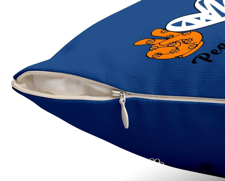 Every Child Matters Throw Pillow Peace Love Children