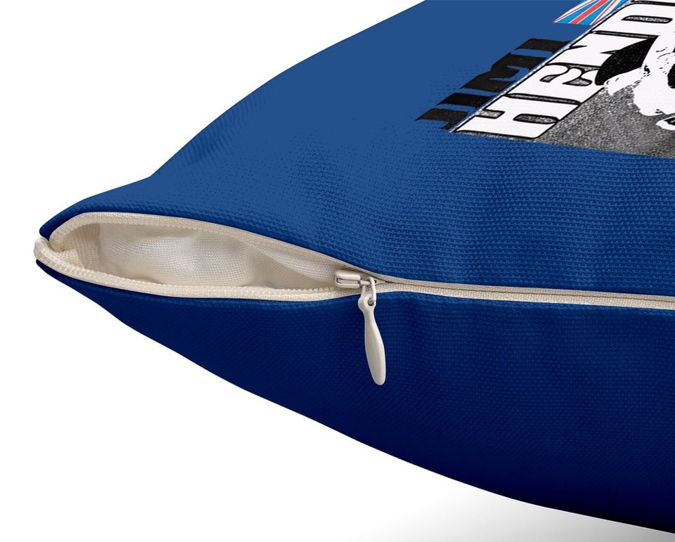 Jimi Hendrix - Live In London Throw Pillow