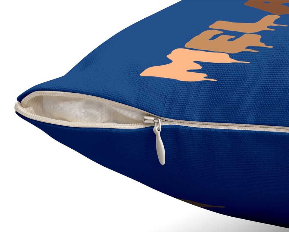 Melanin Shades Drippin Black Pride Afro Queen Gift Throw Pillow