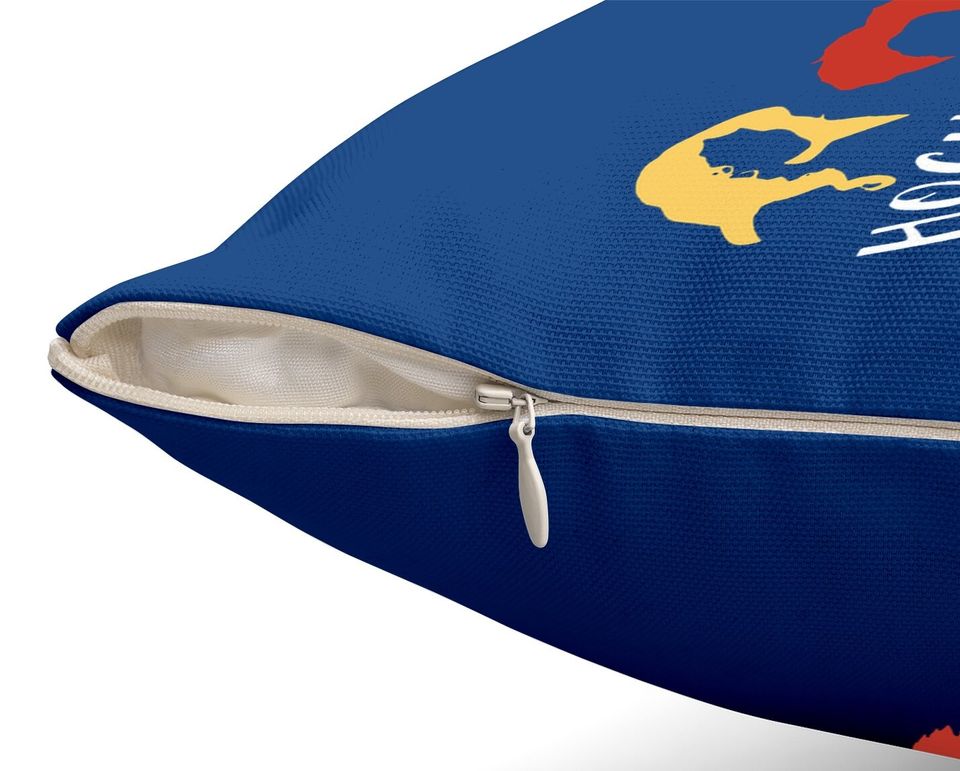 Hocus Pocus Halloween Casual Short Sleeve Throw Pillow