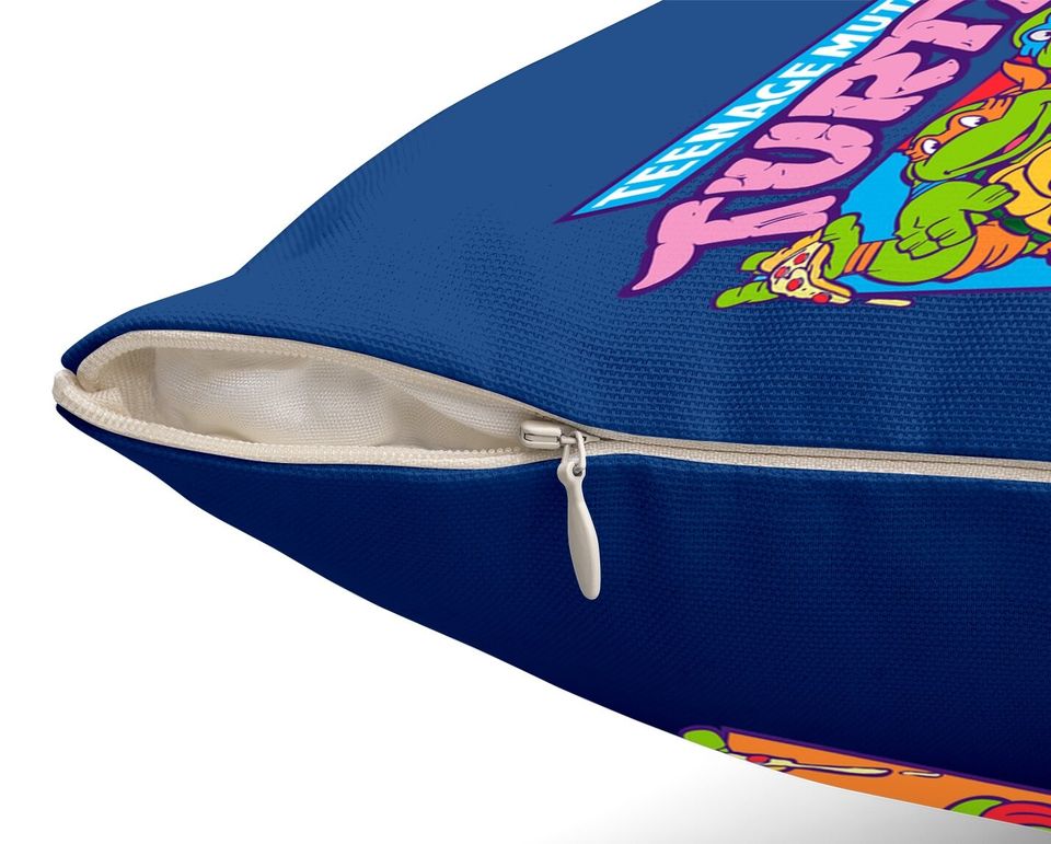 Teenage Mutant Ninja Turtles Pizza & Smiles Throw Pillow