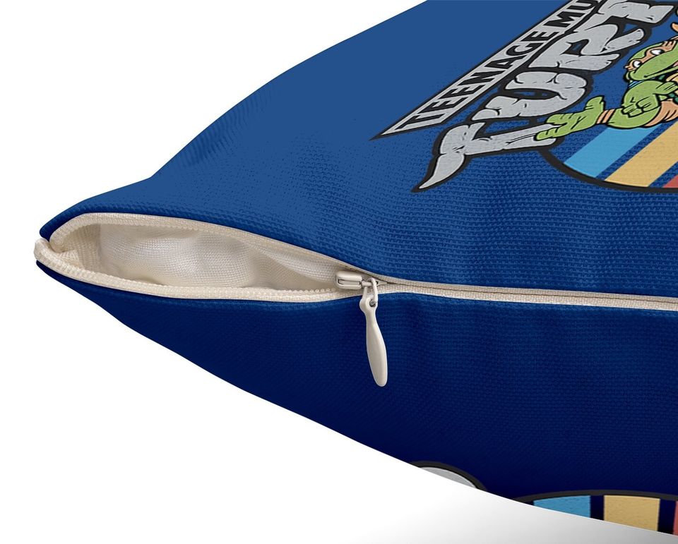 Teenage Mutant Ninja Turtles Retro Spot Logo Throw Pillow-throw Pillow