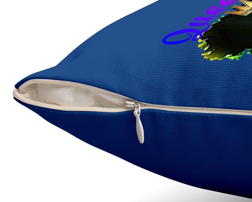 Queens Born September Virgo Libra Birthday Throw Pillow