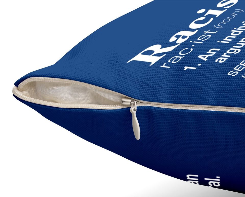 Conservative Republican Anti Liberal Racist Throw Pillow