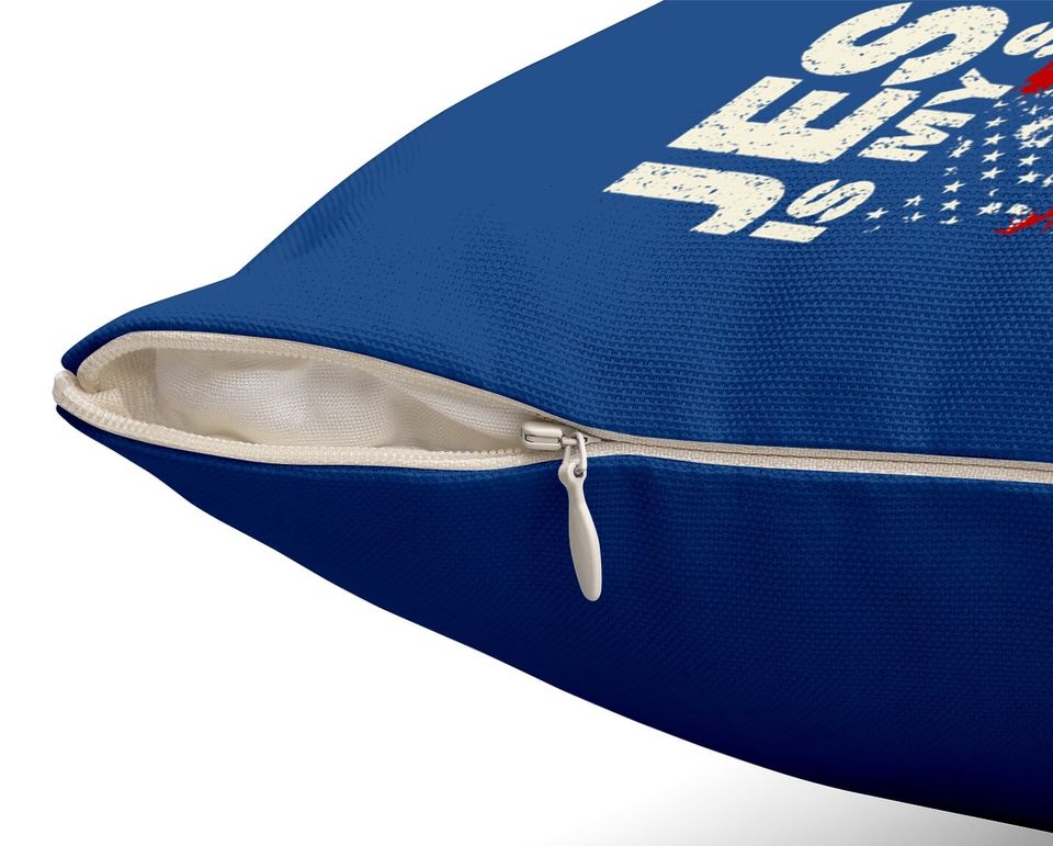 Jesus Is My Savior Trump Is Still My President Throw Pillow