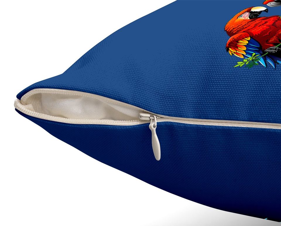 Honduras, Copan Maya Loros Throw Pillow