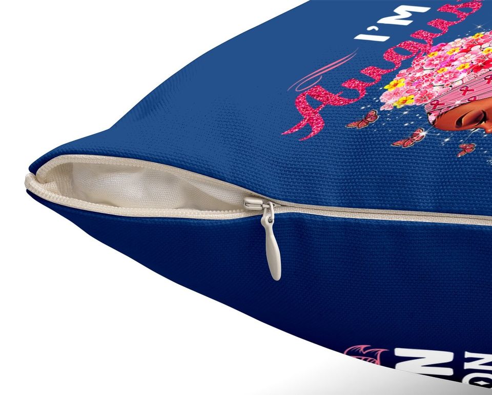 August Birthday Afro Black Queen Leo Virgo Throw Pillow