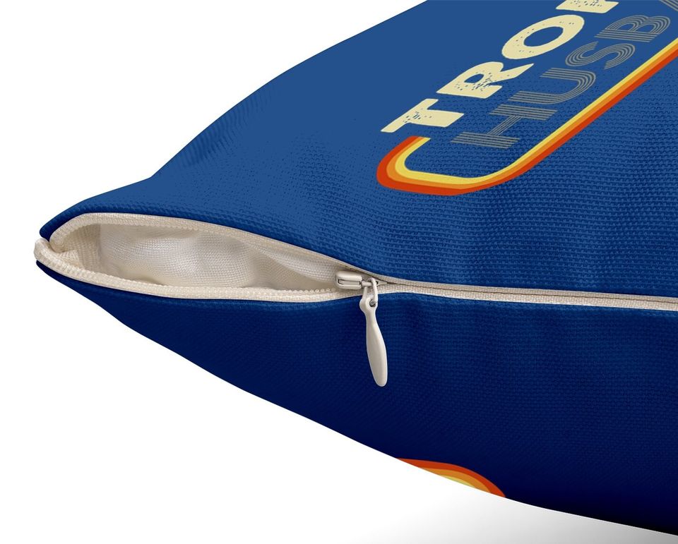 Trophy Husband Throw Pillow