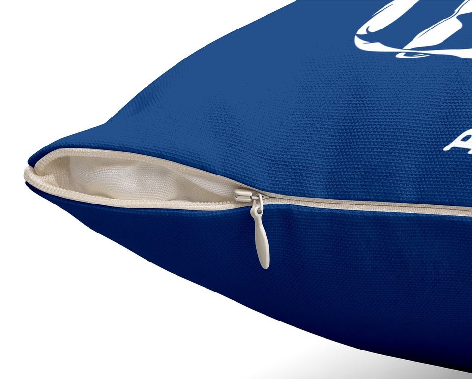 Bearded Funcle Throw Pillow Funny Uncle Vintage Style Throw Pillow