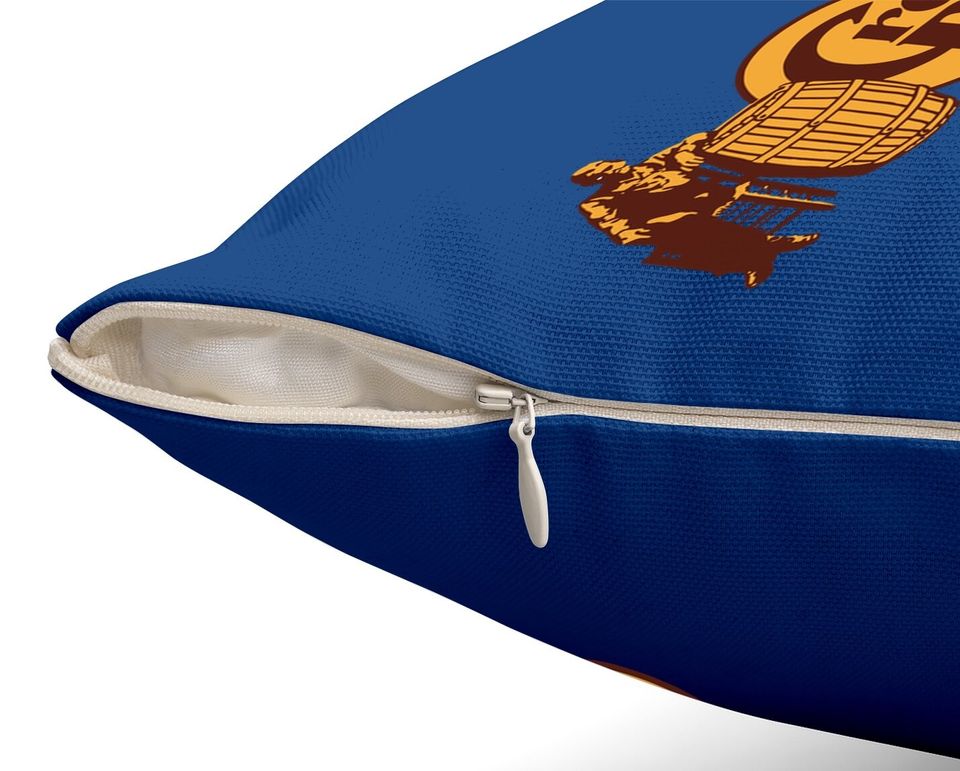 Monolata Cracker Barrel Throw Pillow