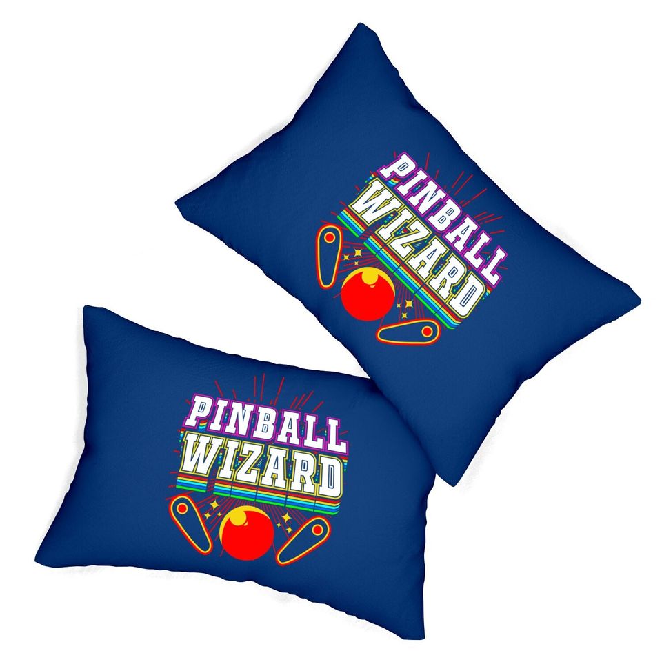 Pinball Wizard Lumbar Pillow