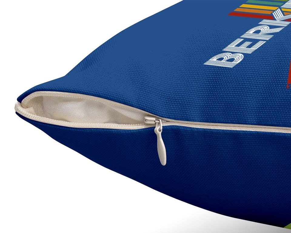 Berkeley California  vintaget Throw Pillow