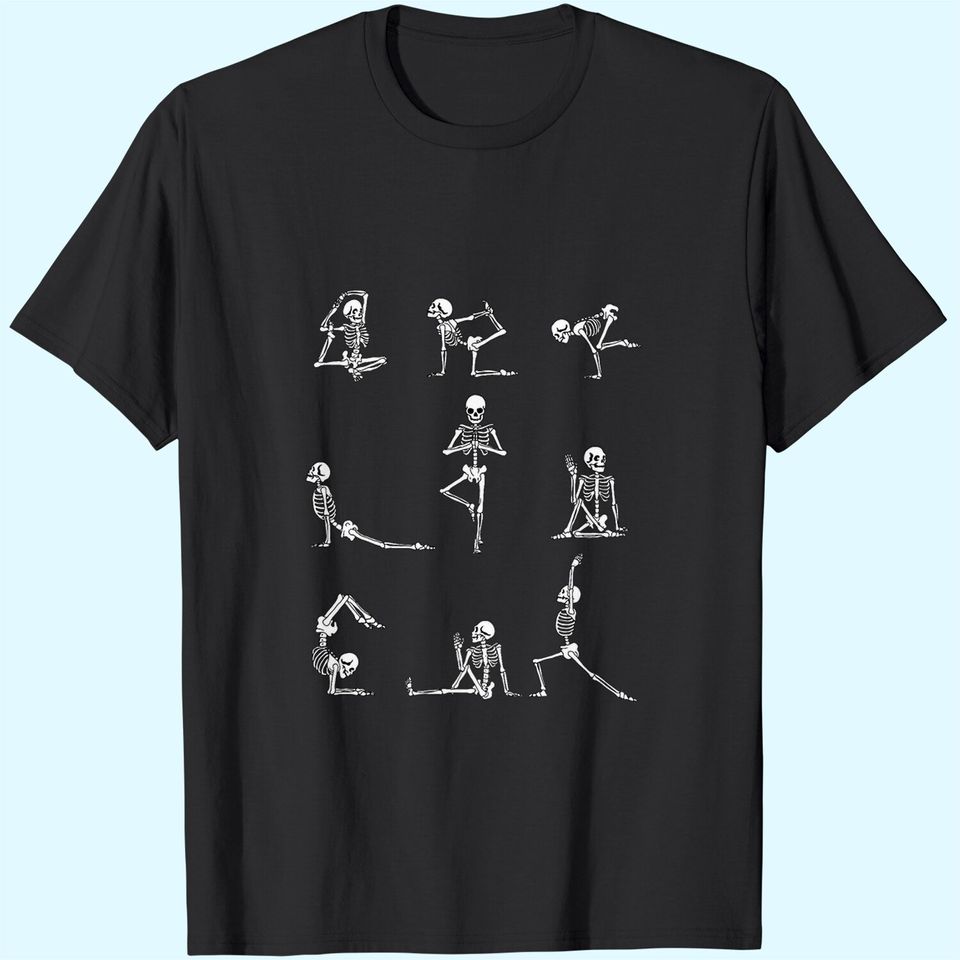 Yoga Skeleton for a Yoga Fan T-Shirt