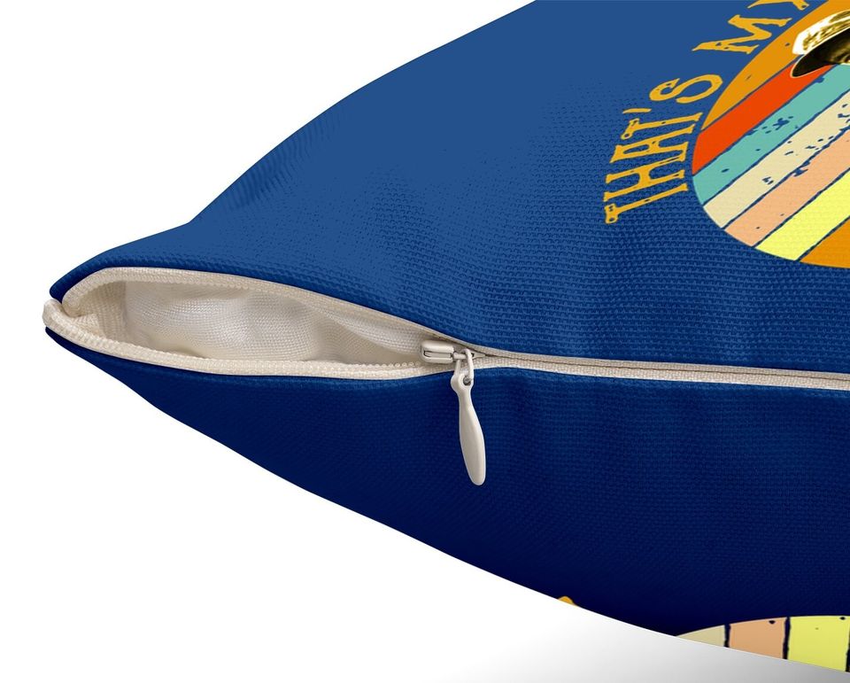 Nirvan Forrest Gump That's My Boat Throw Pillow