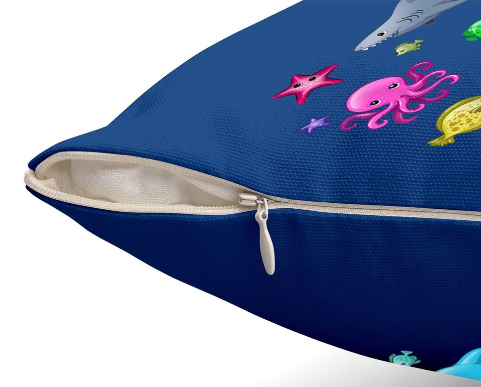 Animals Ocean Creatures Clownfish Throw Pillow