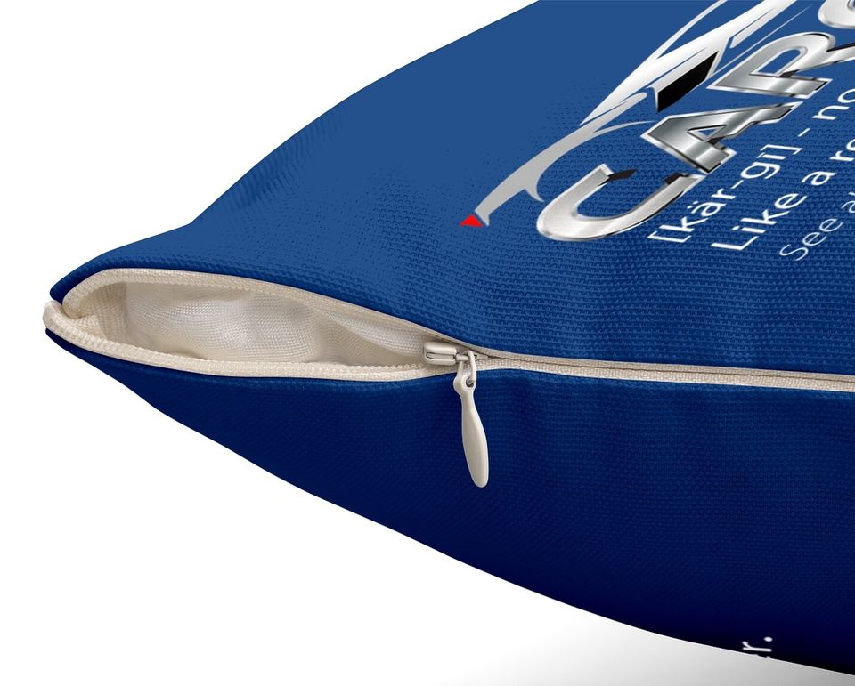 Car Guy Sport Car Mechanic Throw Pillow