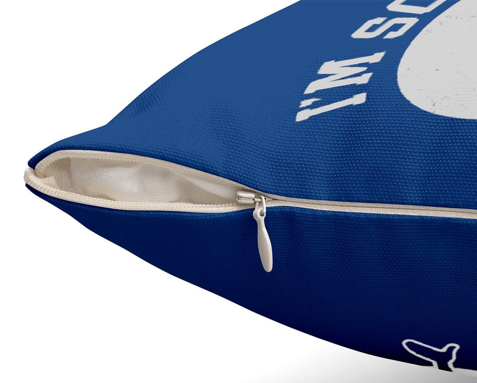 Peter Pan I'm So Fly I Never Land Throw Pillow