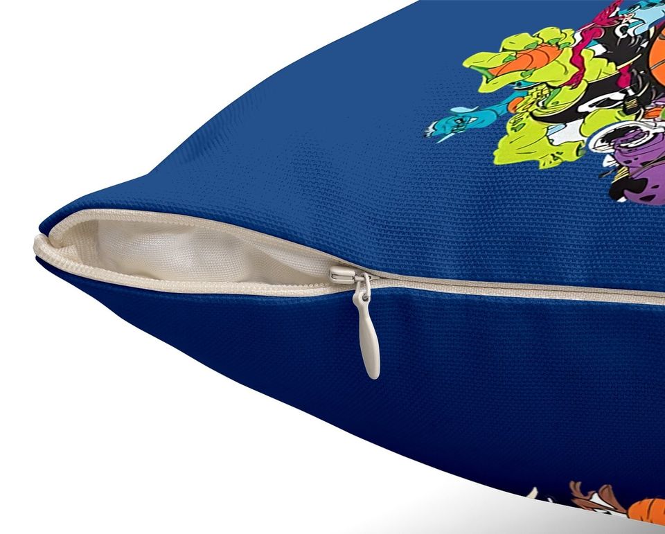 Space Jam Tune Squad Marvin & Bugs Bunny Throw Pillow