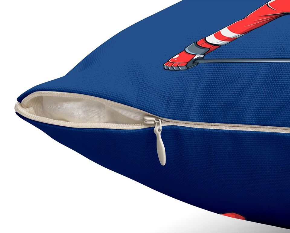 Ice Hockey Dab Apparel, Dabbing Player Youth Throw Pillow