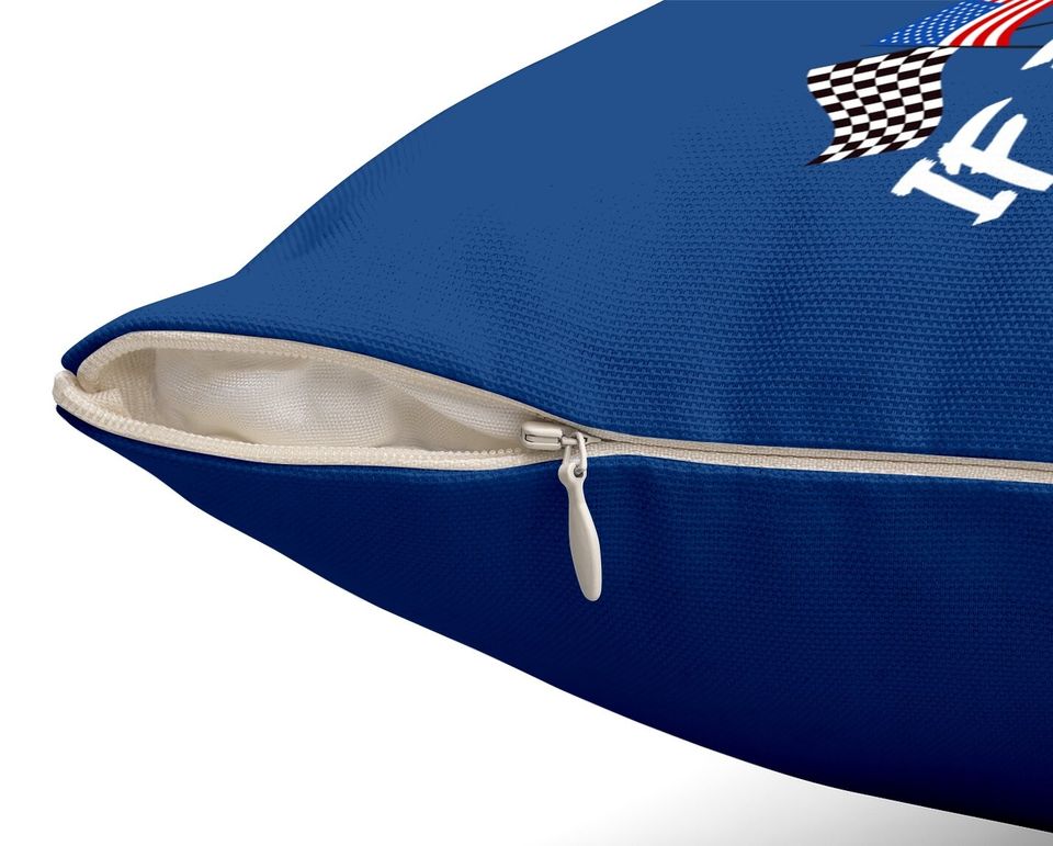 Dirt Track Racing Sprint Car Racing Throw Pillow