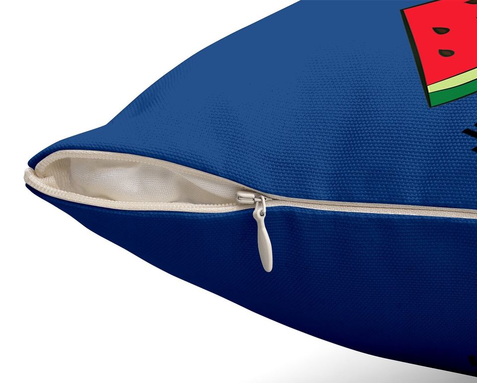 Just Here For The Watermelon Summe Melon Watermelon Throw Pillow