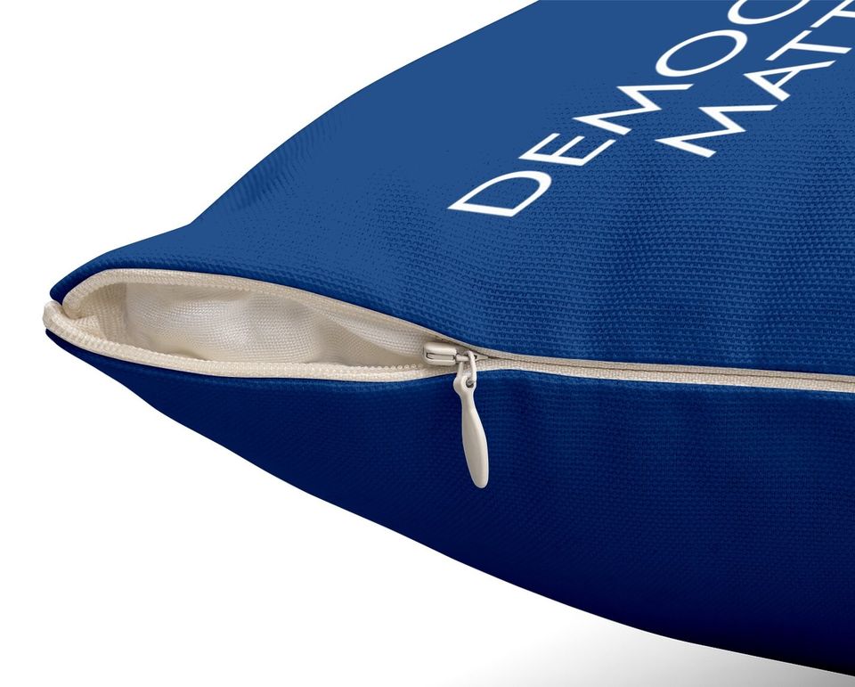 Democracy Matters Throw Pillow