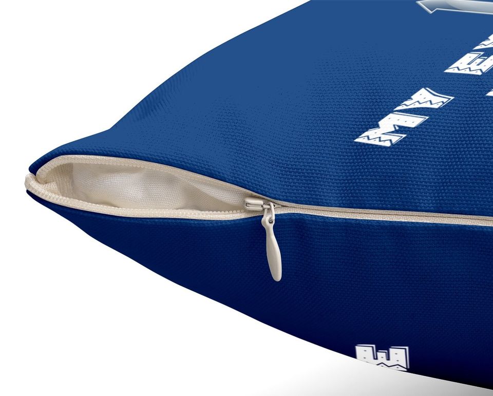 My Eyes Are Up Here Throw Pillow