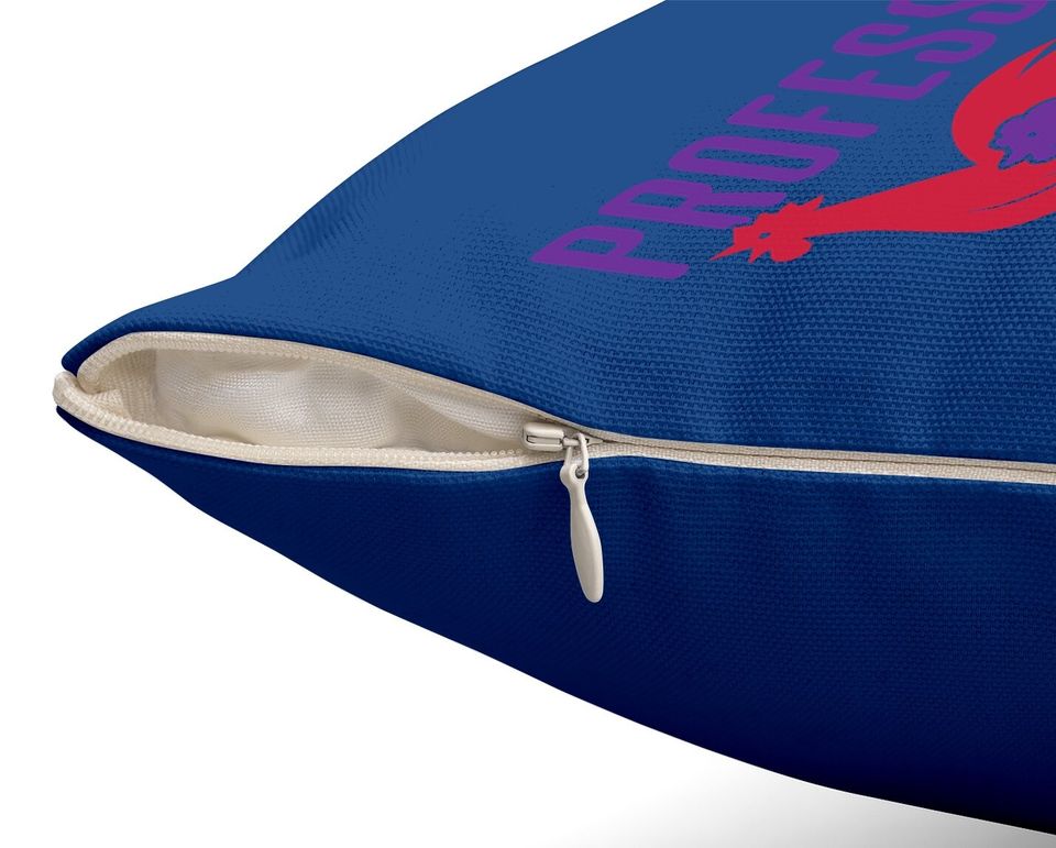 Professional Chicken Chaser Funny Chickens Farm Farming Throw Pillow