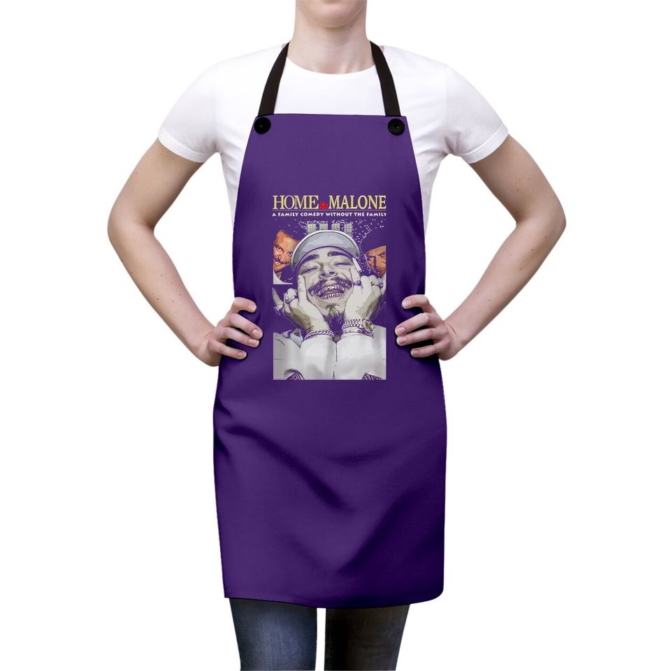 Home Malone Spoof Home Alone Parody Rockstar Aprons