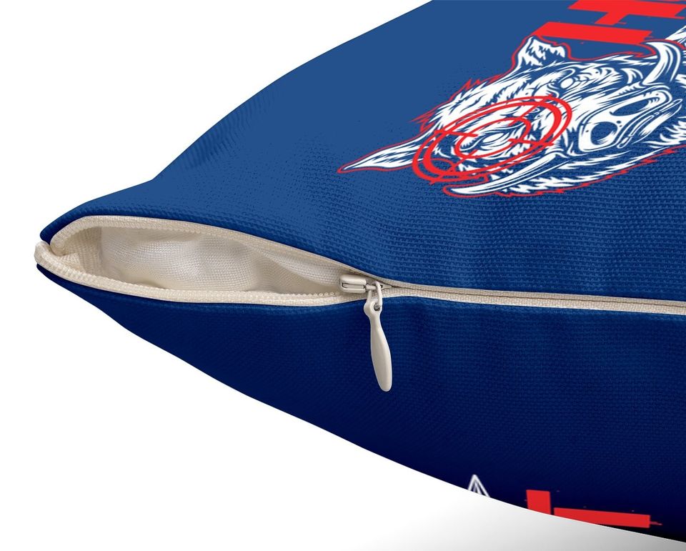 Hunt The Grunt Funny Hog Hunter Boar Hunting Throw Pillow