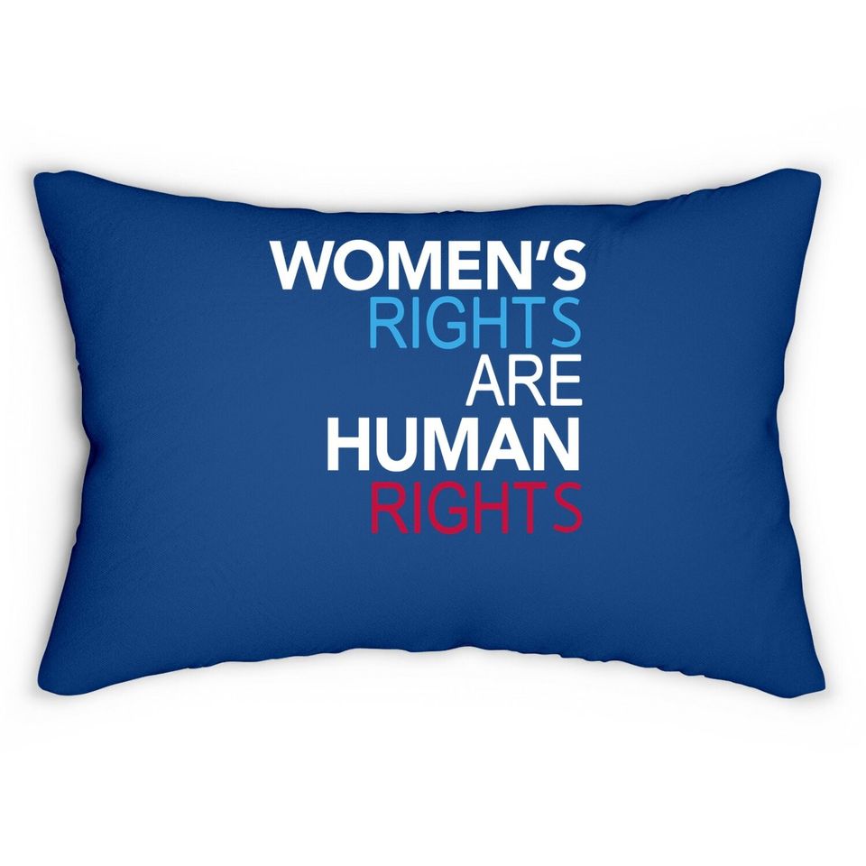 Rights Are Human Rights Lumbar Pillow