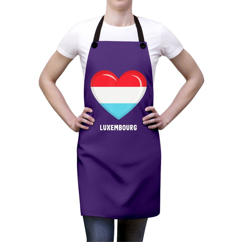 Luxembourg Flag Aprons