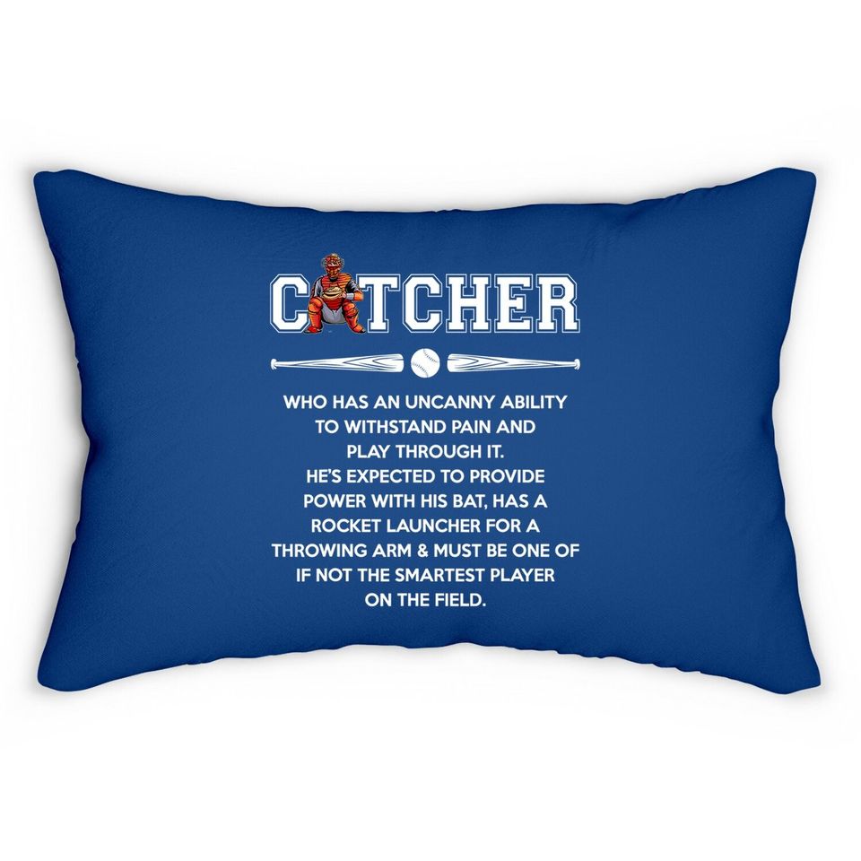 Baseball Lover - Catcher Definition Lumbar Pillow
