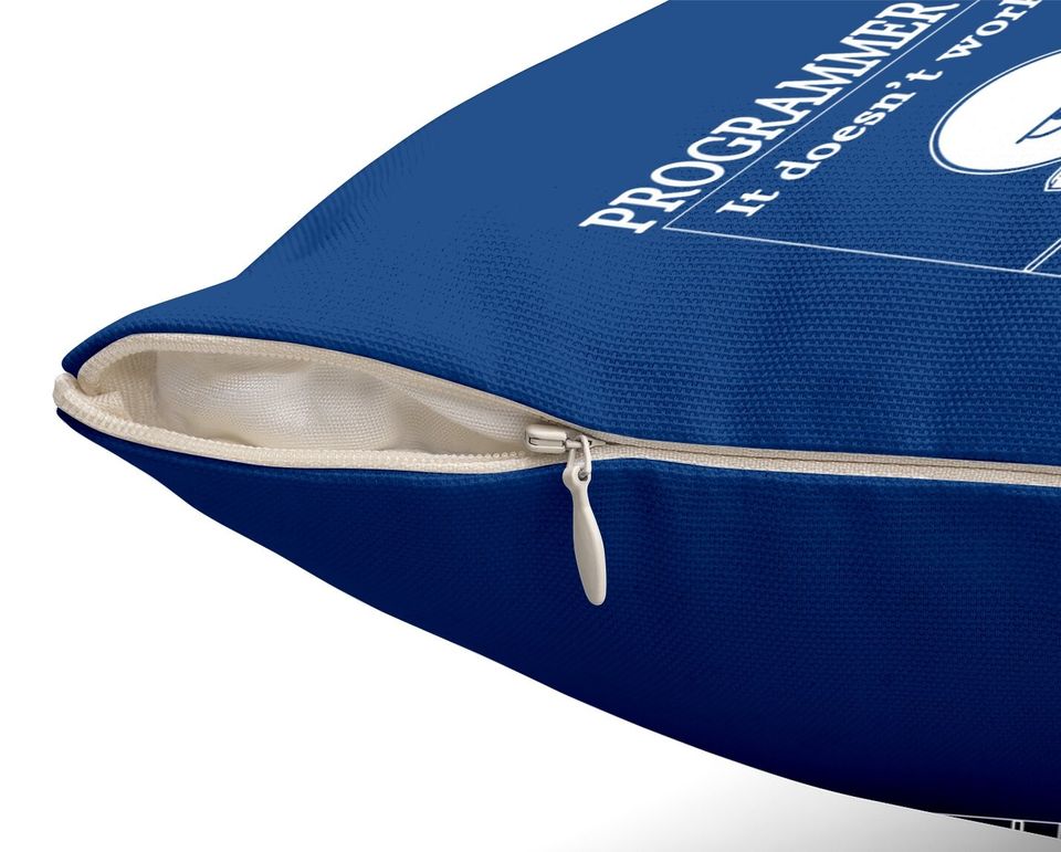 Programmers Problem Fun Developer Throw Pillow