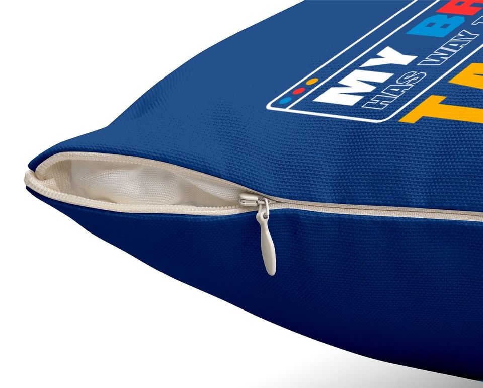 My Brain Has Too Many Tabs Open For A Software Developer Throw Pillow