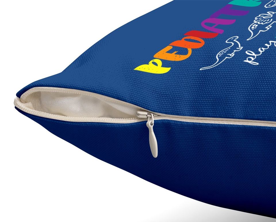 Rainbow Pediatric Pt Physical Therapist Throw Pillow