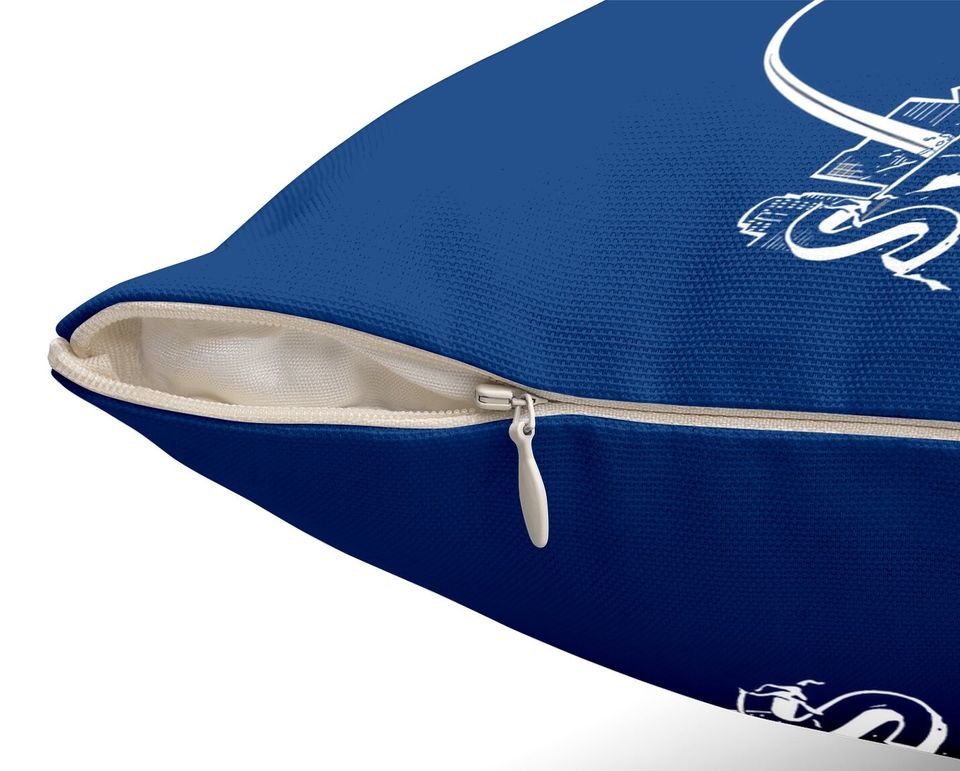 St Louis Missouri Gateway Arch Graffiti Throw Pillow