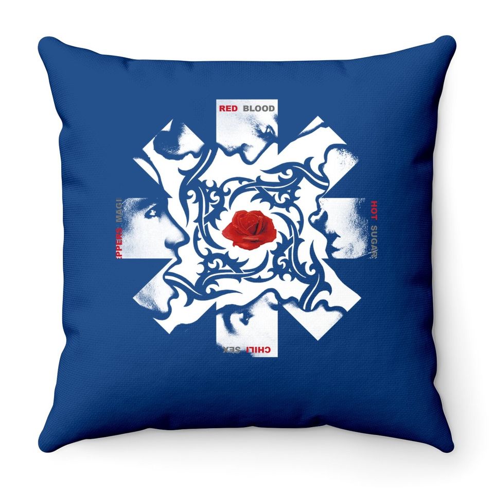 Red Hot Chili Peppers Throw Pillow