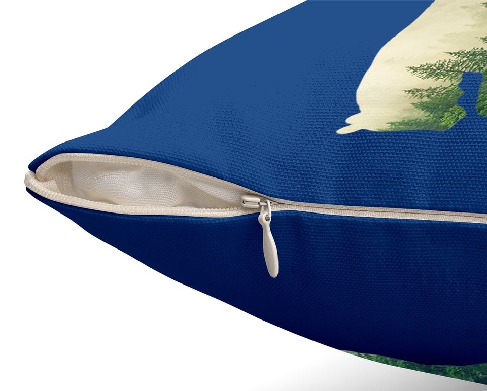 North Pole Bear Southeast Alaska Tongass Wildlife Throw Pillow