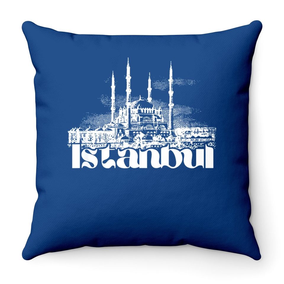 Istanbul Turkey Throw Pillow