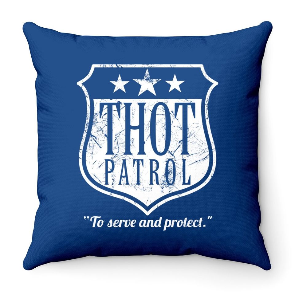 Thot Patrol  throw Pillow