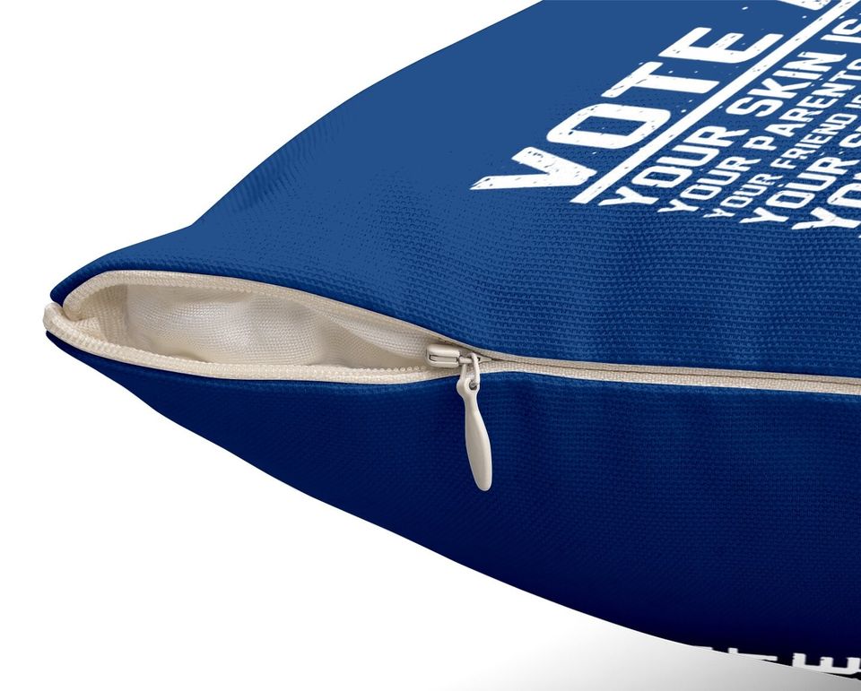 Vote As If | Registered Voter Election Day Gift Throw Pillow