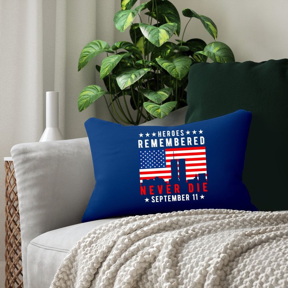 Patriot Day Lumbar Pillow
