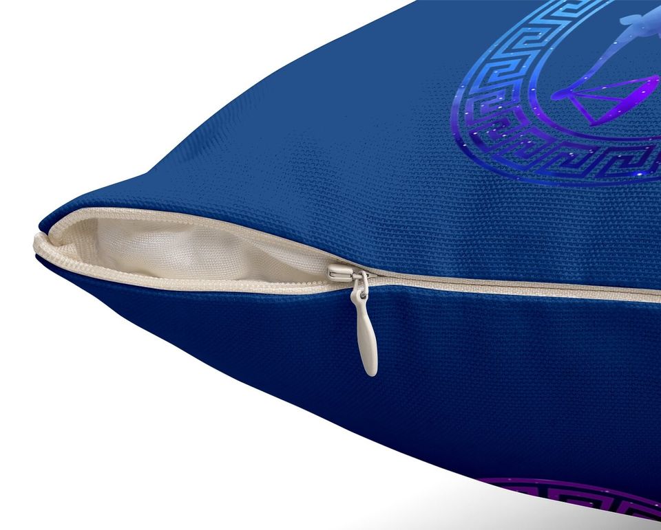 Libra Zodiac Sign Throw Pillow