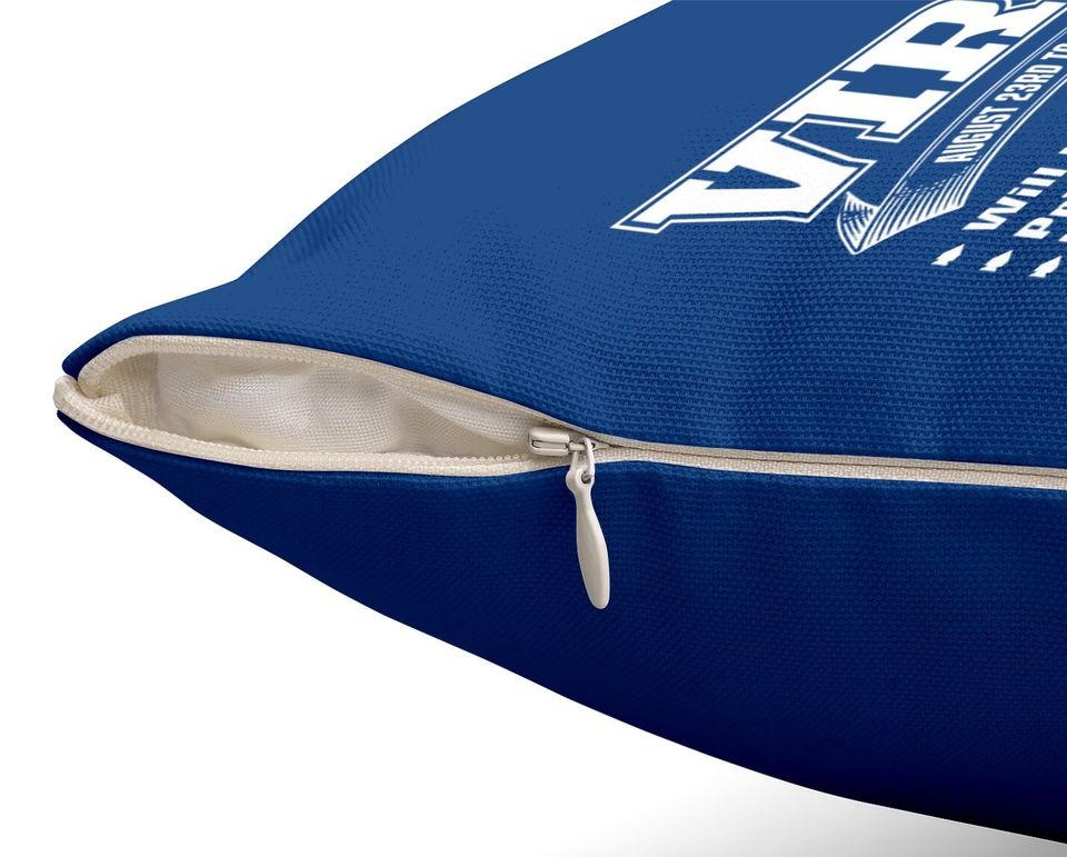 Virgo Facts Zodiac Sign Horoscope Throw Pillow