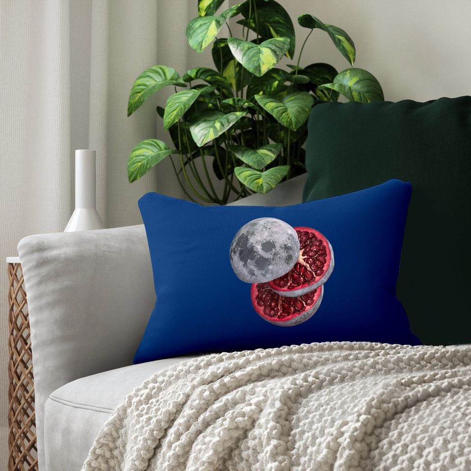 Pomegranate Moon Lumbar Pillow