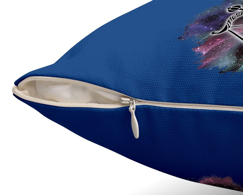 Libra Scale Throw Pillow