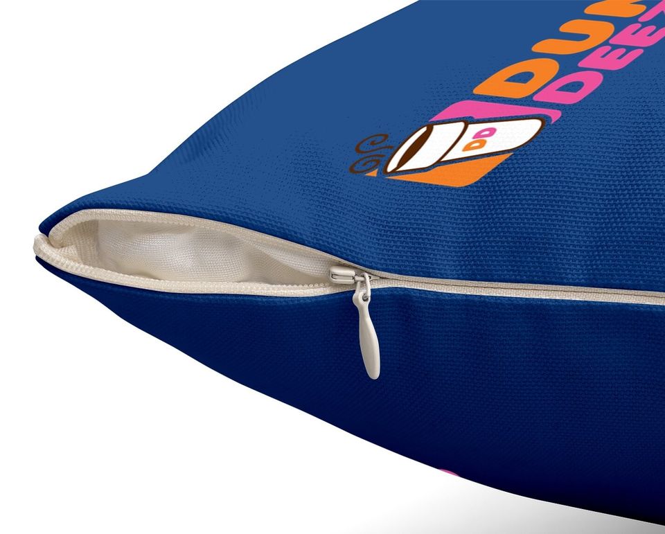 Dunkin Deeznuts Throw Pillow