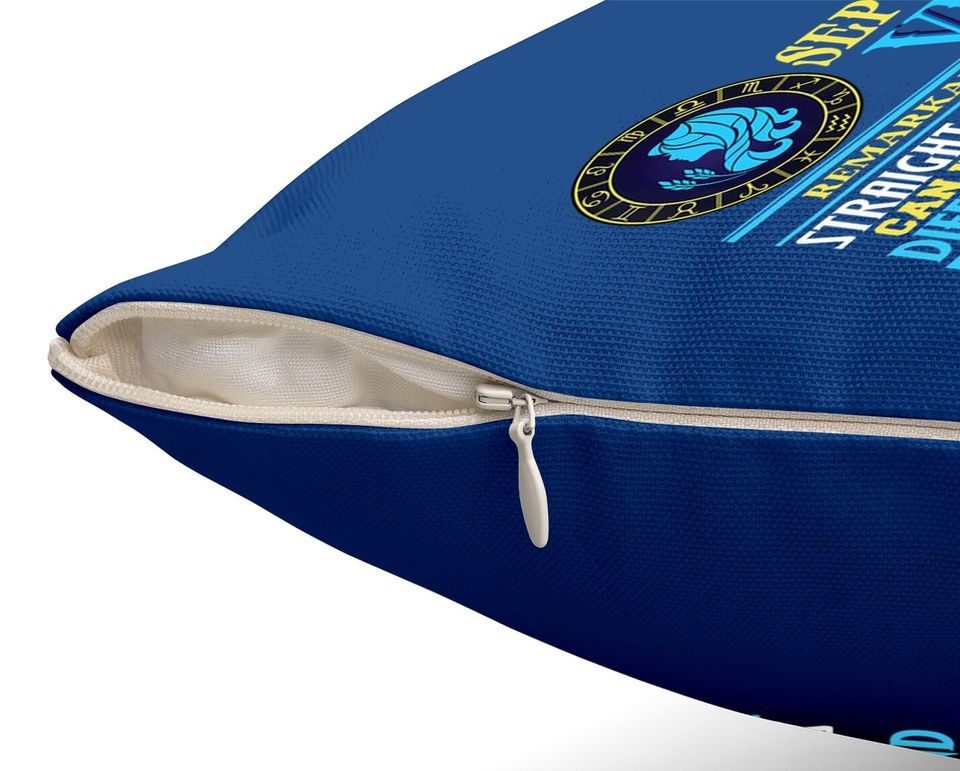 Virgo Facts September Virgo Throw Pillow