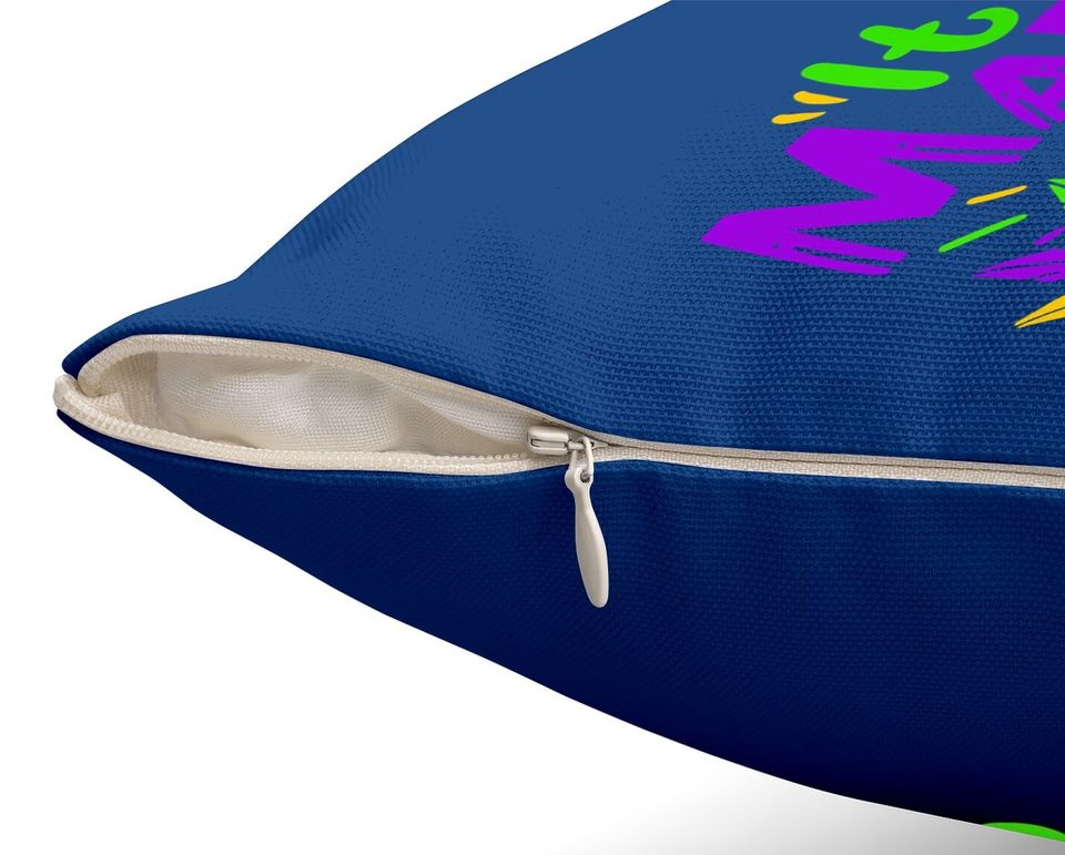Mardi Gras Gift Throw Pillow